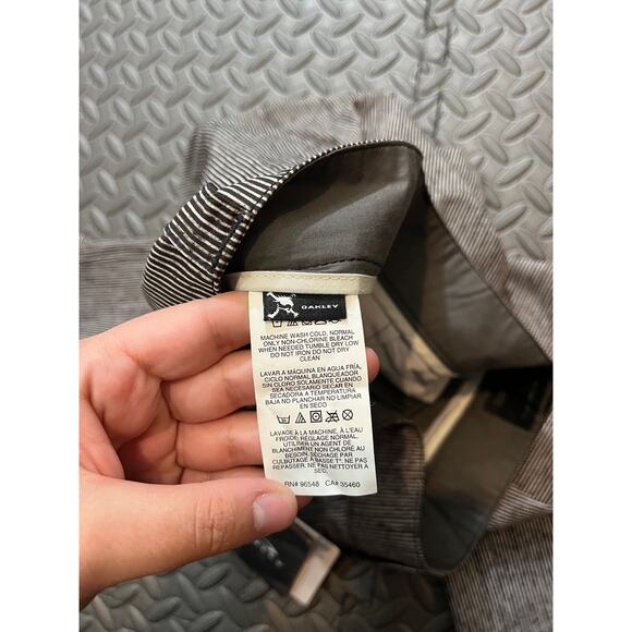 NWT Oakley Haverford Golf Pant Jet Black Gray Mens Performance Size 32 x 32 - Picture 6 of 9